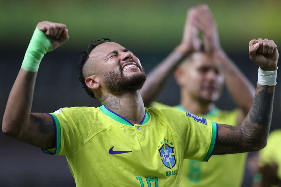 Neymar comemora seu último gol pela Seleção Brasileira, em 2023 (Foto: Vitor Silva / CBFNeymar comemora seu último gol pela Seleção Brasileira, em 2023 (Foto: Vitor Silva / CBF)