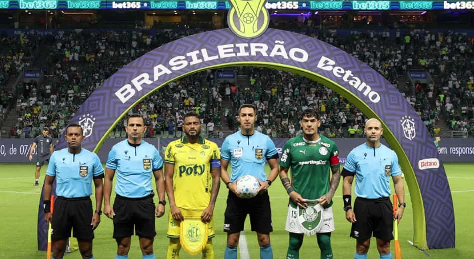 Palmeiras x Mirassol no Allianz pelo Brasileirão 2026.