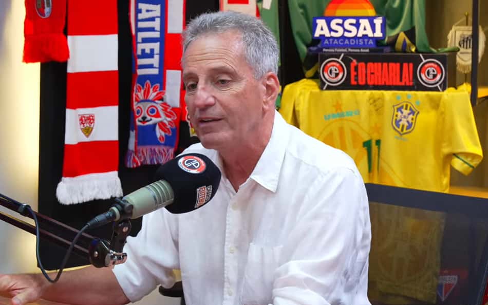 Rodolfo Landim é sincero ao relembrar saída de Gabigol do Flamengo: 'Não teve'