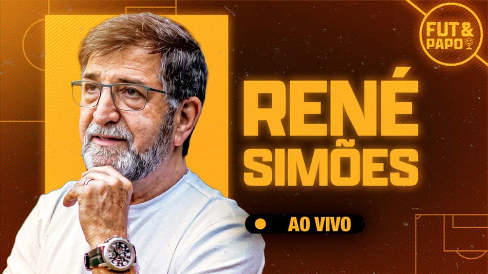 Fut&Papo recebe René Simões (Foto: editoria de arte)