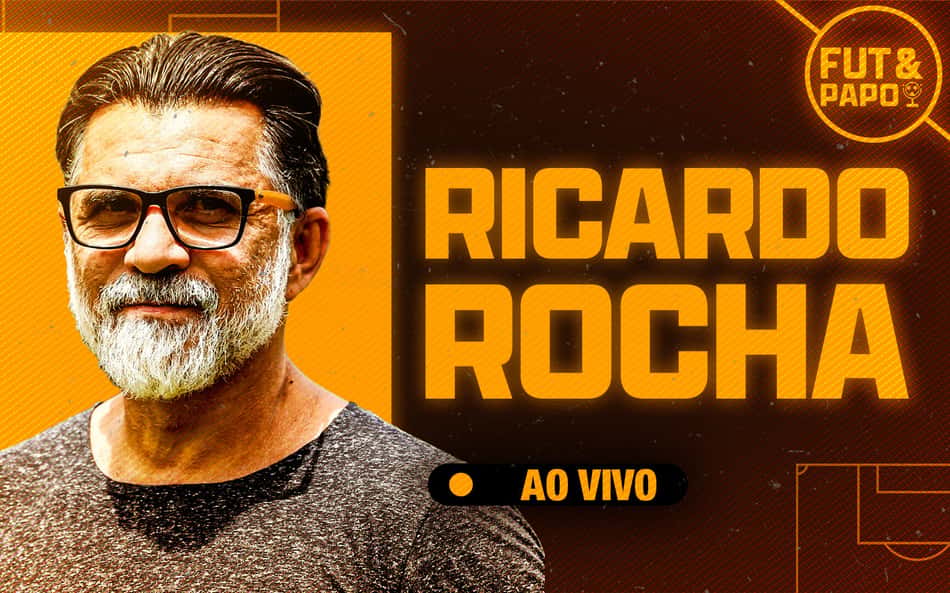 Ricardo Rocha foi o convidado do Fut&Papo (Arte: Lance!)