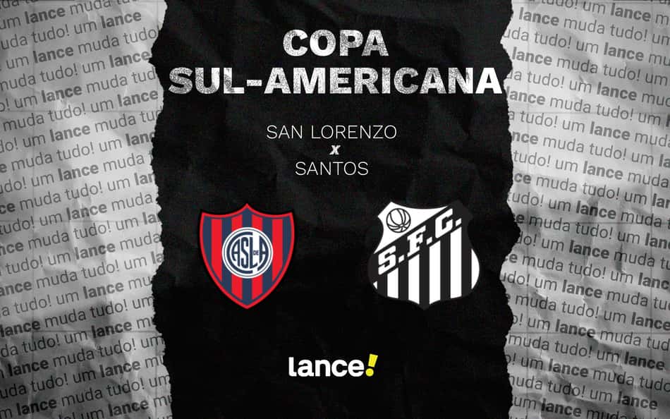 San Lorenzo x Santos: onde assistir e prováveis escalações do jogo pela Sul-Americana