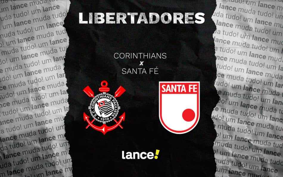 Corinthians x Santa Fe: onde assistir, horário e prováveis escalações do jogo pela Libertadores