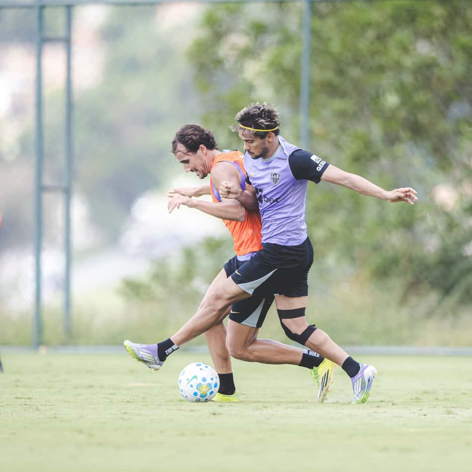 Treinamento cidade do galo (Foto: Pedro Souza / Atlético)