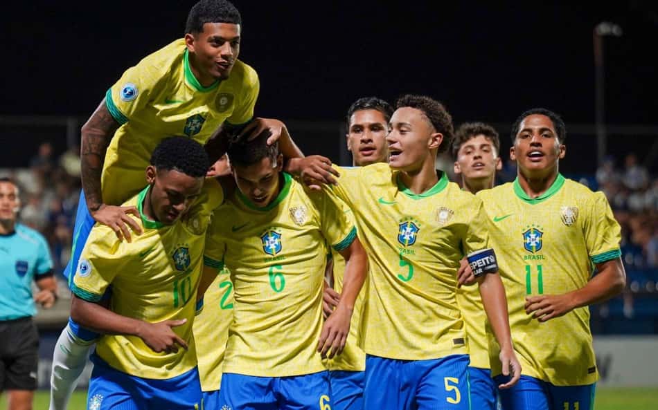 Joia do Palmeiras é destaque do Brasil em vitória no Sul-Americano Sub-17