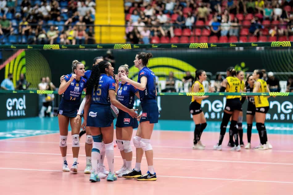 Minas x Praia Clube na semifinal da Copa Brasil de Vôlei Feminino 2026 (Foto: Rafael de Paula/Usina de Ideias/CBV)