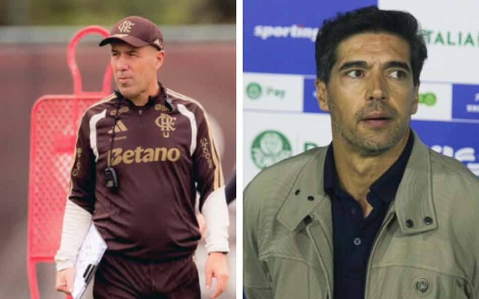 aBEL fERRIRA - lEONARDO jARDIM - pALMEIRAS - FLAMENGO