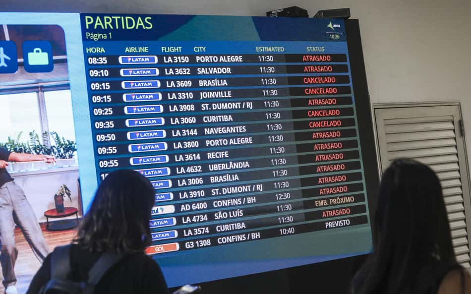 Pane fecha aeroportos em São Paulo em meio à Libertadores e Sul-Americana