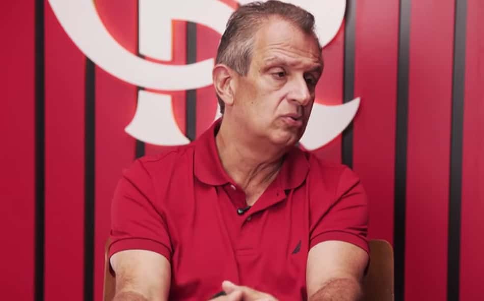 Luiz Eduardo Baptista (BAP) é o presidente do Flamengo (Foto: Reprodução/Flamengo TV)