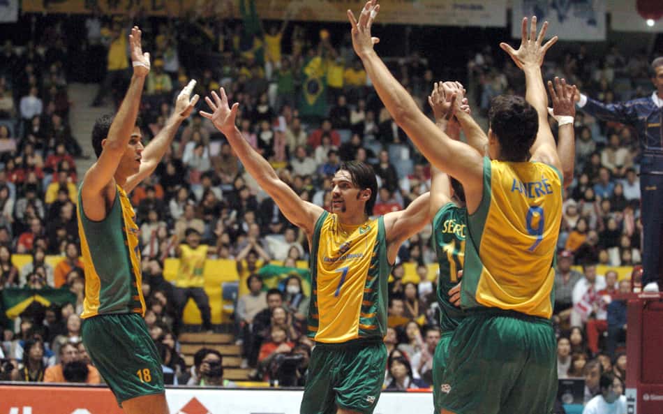 O chocolate do Brasil de Bernardinho na final do Mundial de Vôlei Masculino de 2006