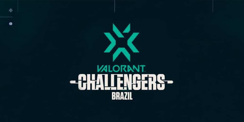Logo oficial da competição Challengers Brazil, disputada por jogadores Tier 2 de Valorant.