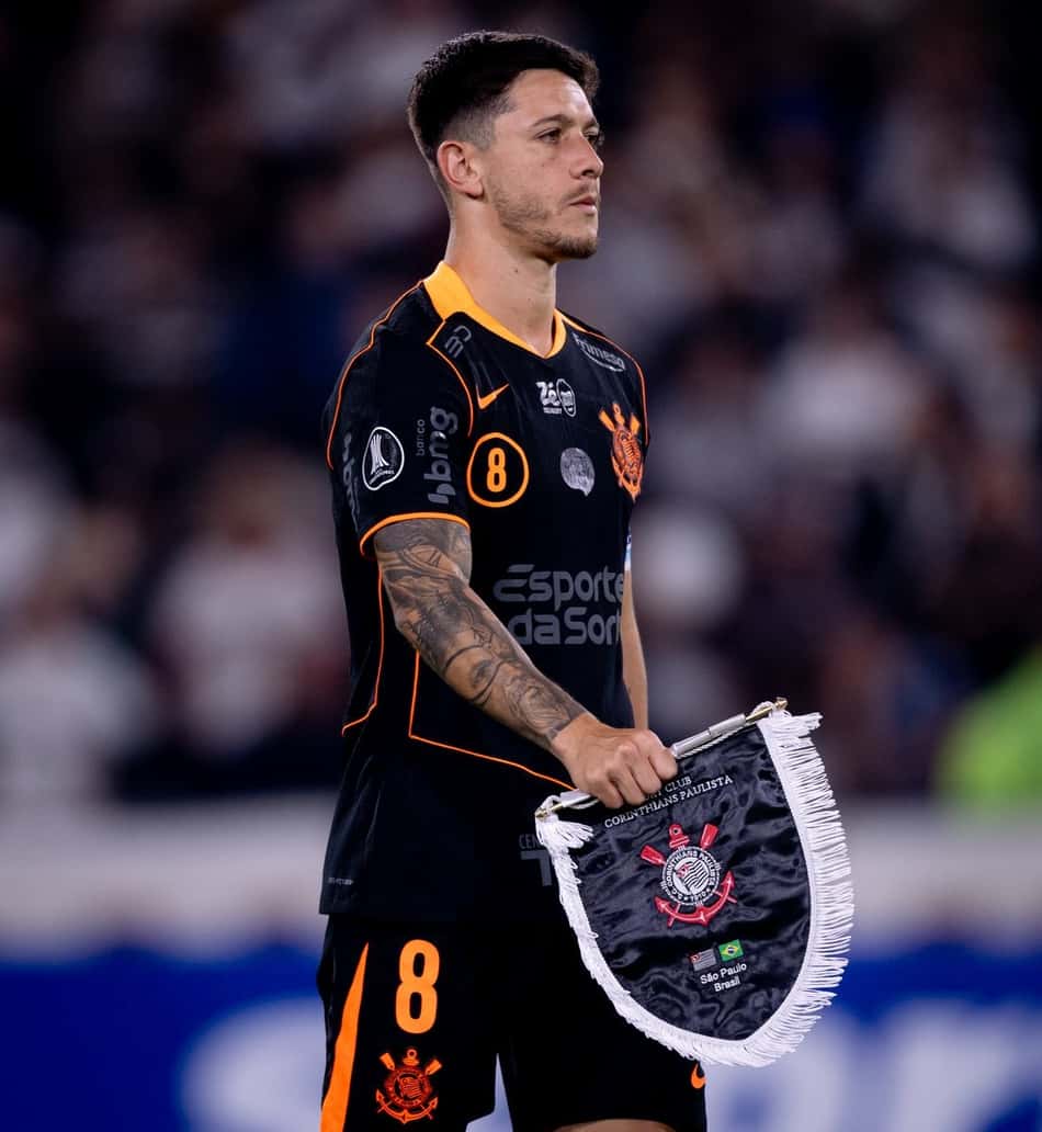 Garro deu uma assistência na vitória do Corinthians contra Santa Fe (Foto: Rodrigo Coca / Corinthians)