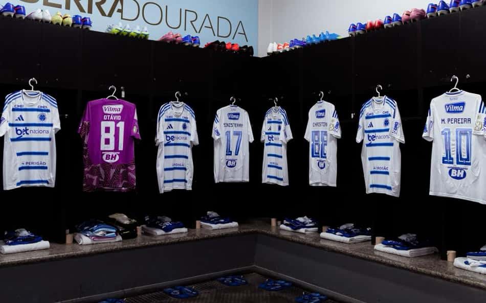 Mudança importante! Confira escalação do Cruzeiro contra o Goiás