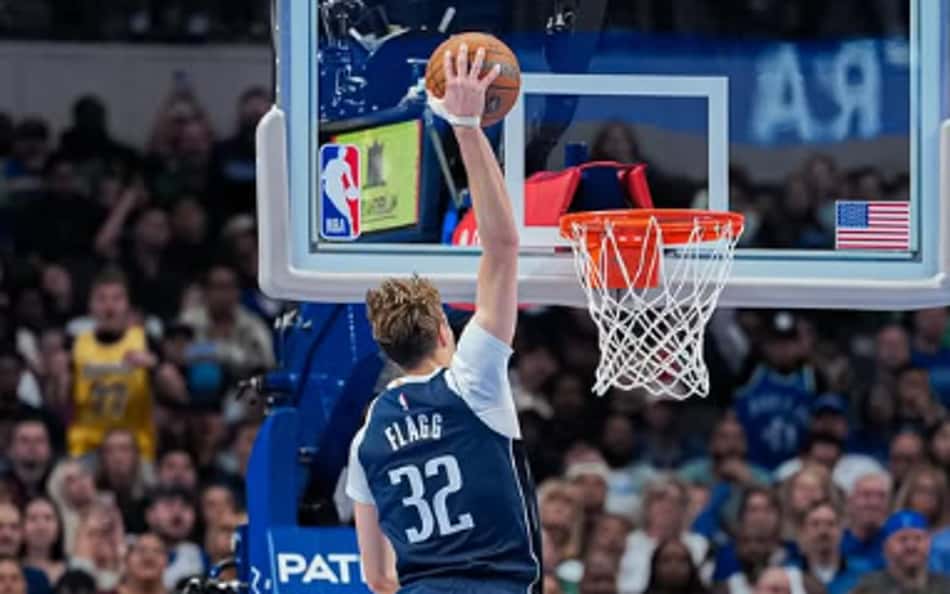 Cooper Flagg, do Dallas Mavericks, eleito o calouro da temporada 2025/2026 da NBA (Foto: Reprodução)