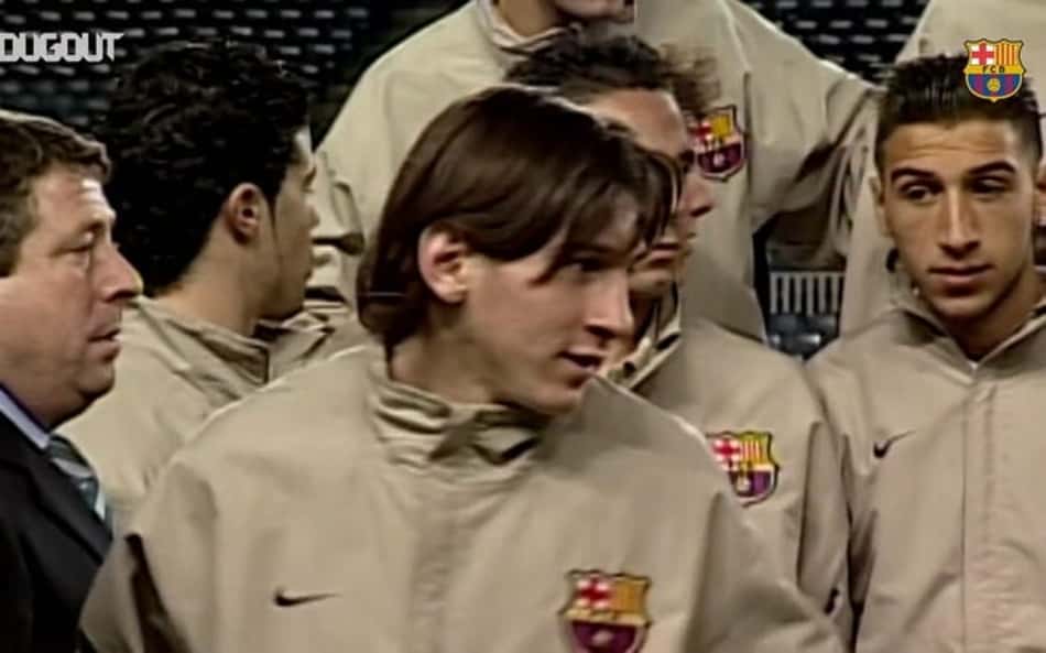 Messi relembra atitude de Ronaldinho em seu primeiro gol: 'Foi de propósito'