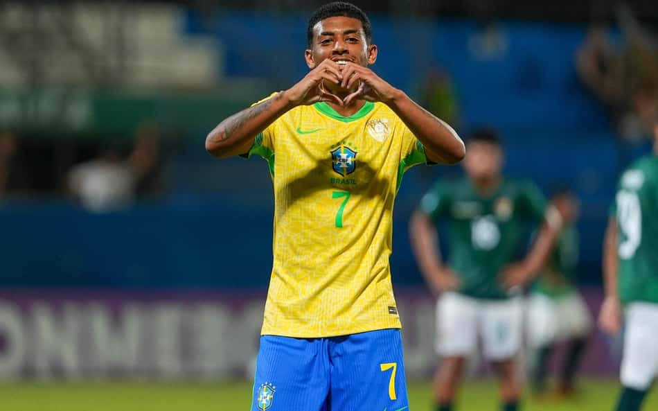 Quem é Kauê Furquim, joia do Bahia e autor do hat-trick na goleada da Seleção Sub-17
