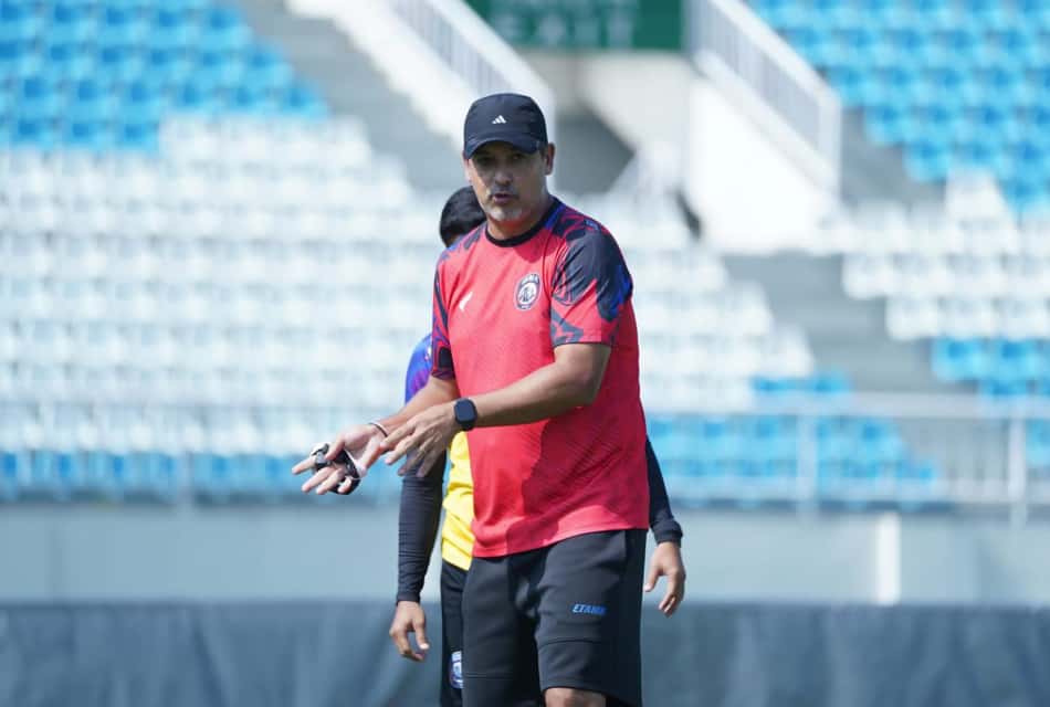 Marquinhos Santos é treinador do Arema FC, da Indonésia (Foto: Divulgação/Arema FC)