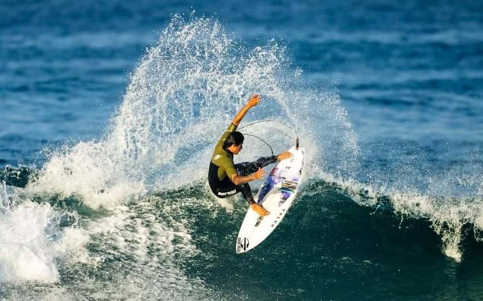 Miguel Pupo em ação na WSL (Foto: Reprodução/Instagram)