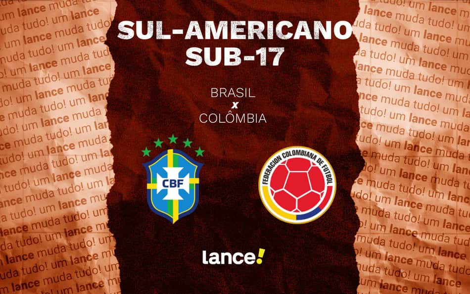 Brasil Sub-17 x Colômbia: onde assistir, horário e escalações do jogo pelo Sul-Americano