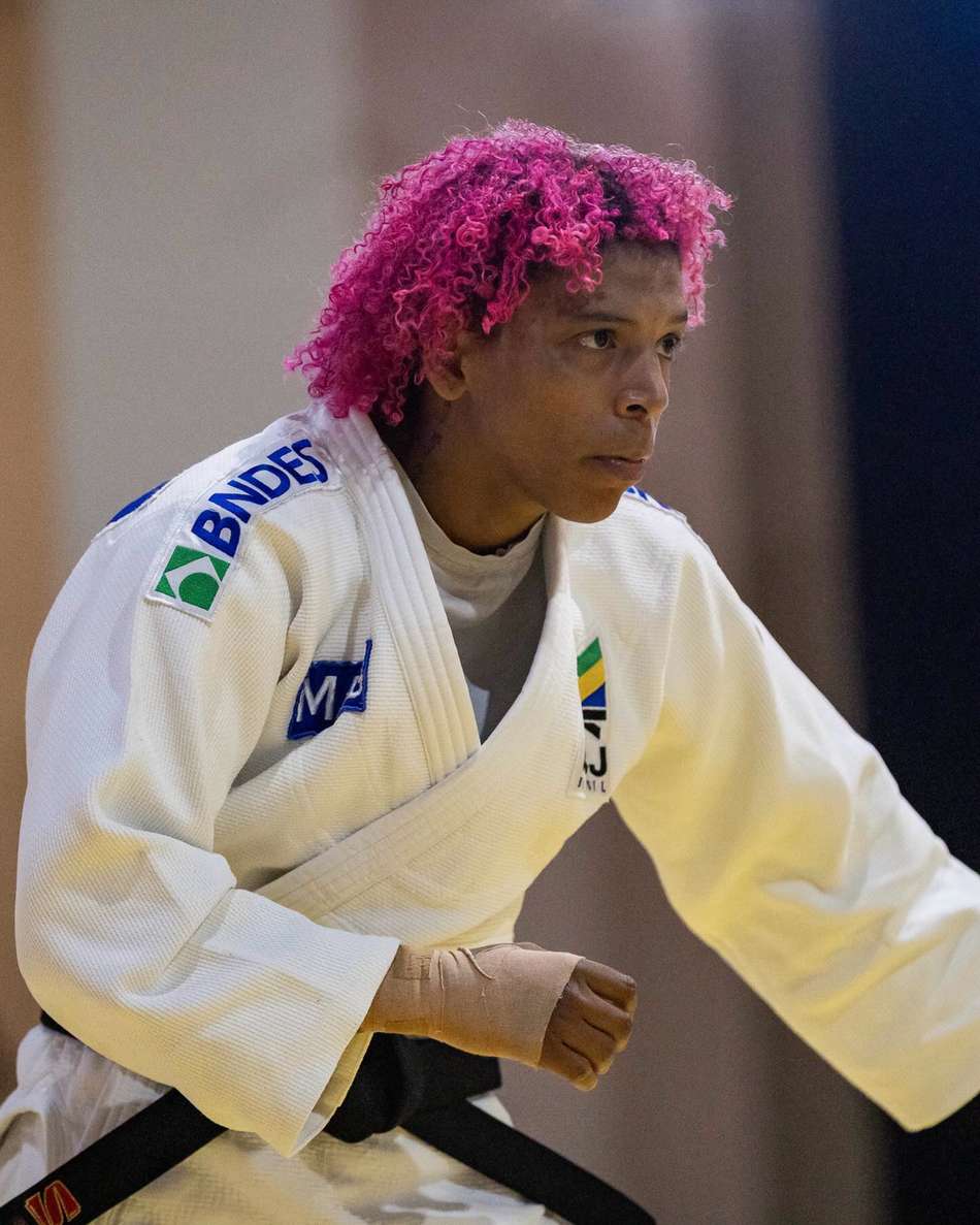 Rafaela Silva conquistou a medalha de prata no Pan de Judô