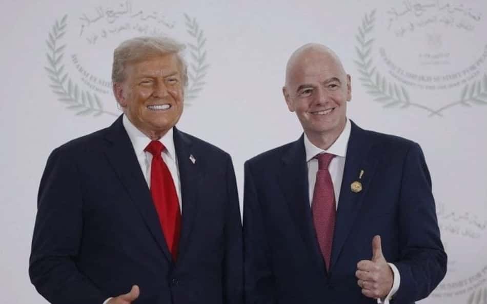 Donald Trump e Gianni Infantino