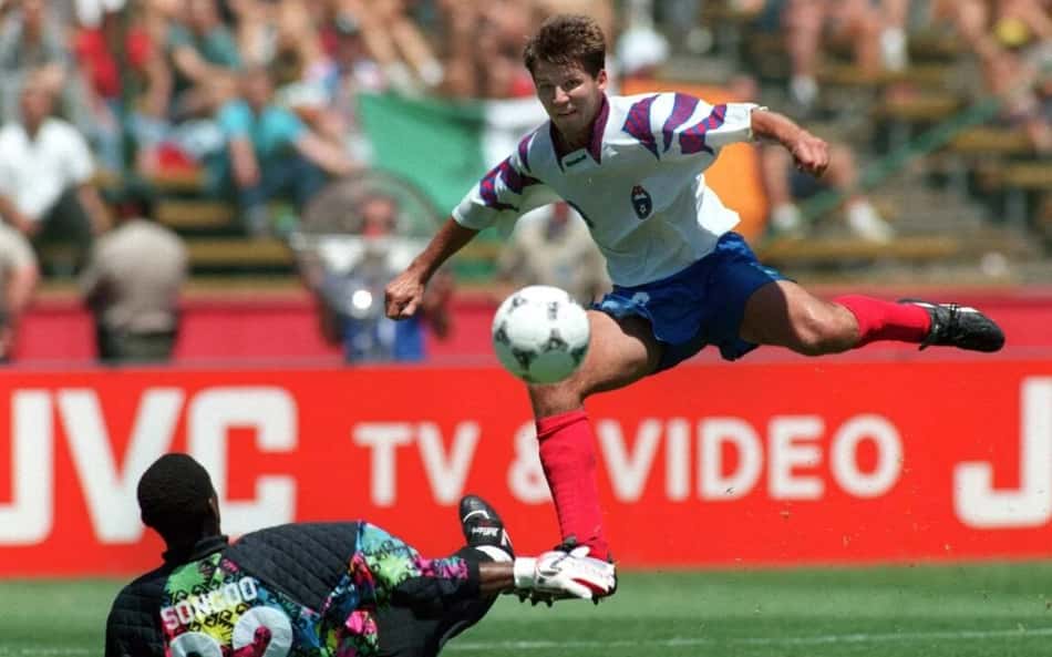 Salenko, o 'jogador de apenas um jogo' mais famoso das Copas do Mundo