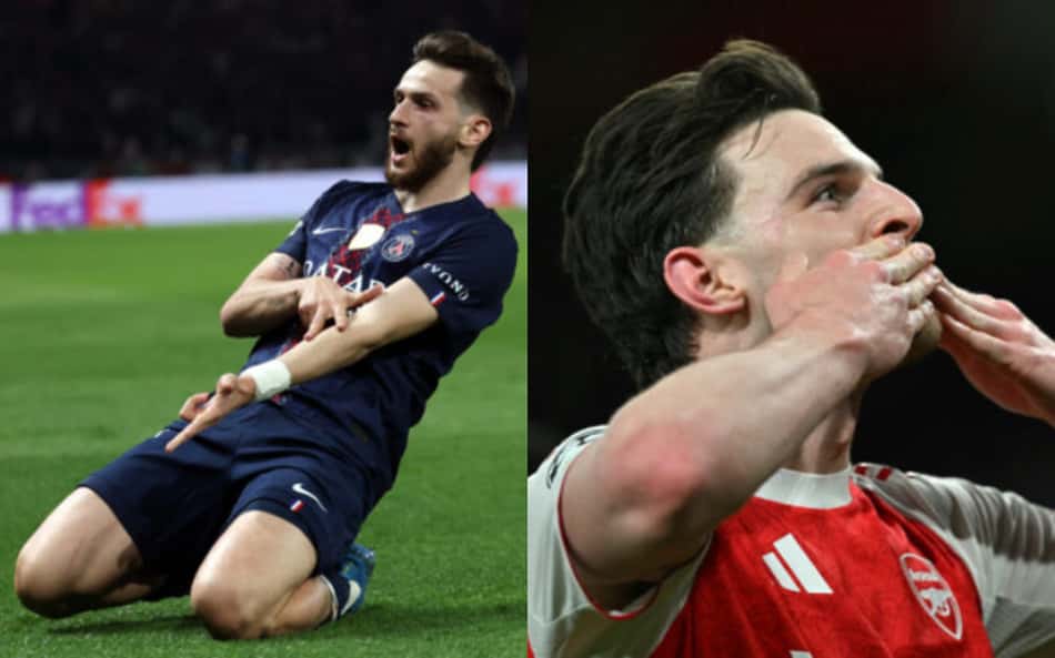 Conheça Kvaratskhelia e Rice: heróis invisíveis de PSG e Arsenal, finalistas da Champions