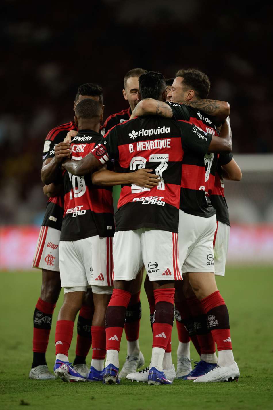 Flamengo é o time com mais convocados na era Ancelotti (Foto: Ruano Carneiro / Carneiro Images/Fotoarena/Folhapress)