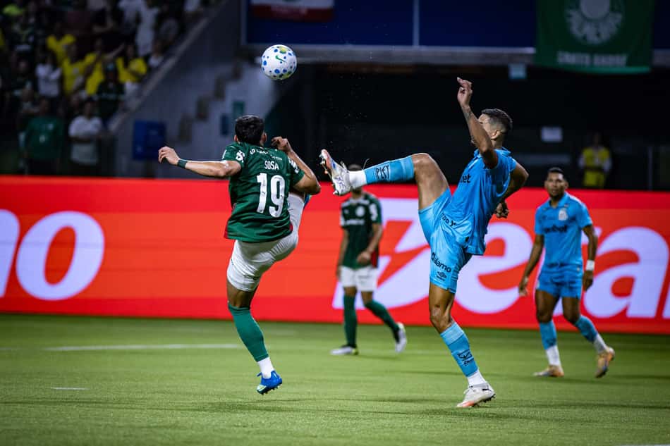 Palmeiras e Santos se enfrentaram no Allianz (Foto: Marcus Viniccius/MyPhoto Press/Folhapress)