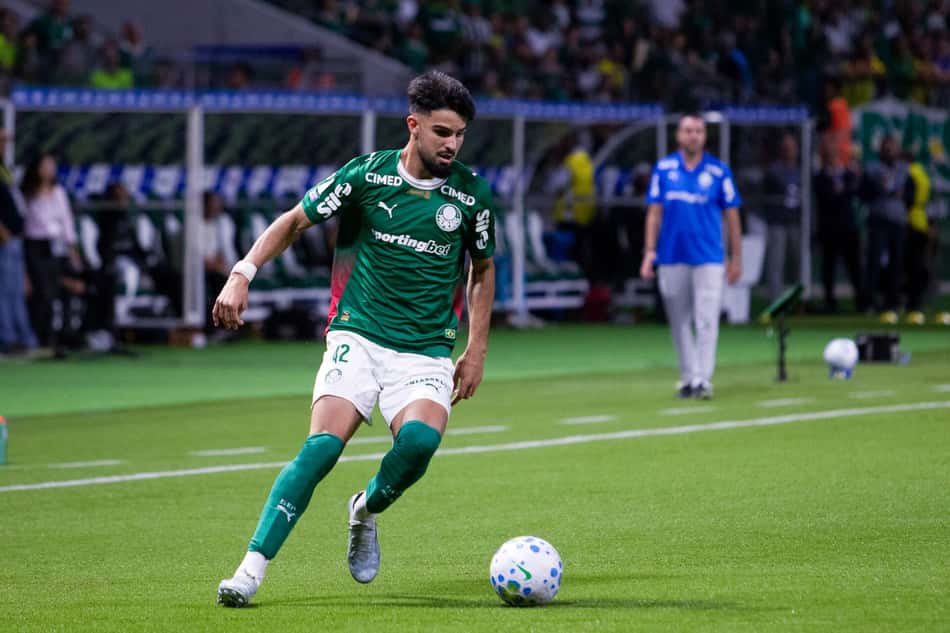 Flaco López e Sosa foram os responsáveis pelo gol Alviverde (Foto: Rodilei Morais /Fotoarena/Folhapress)