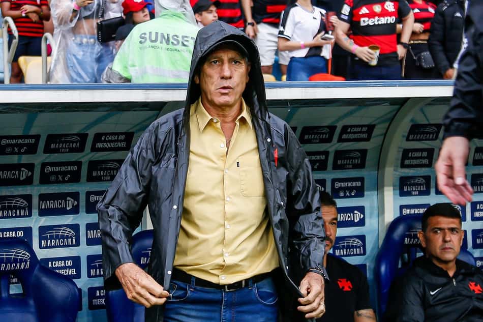 Renato Gaúcho no clássico entre Flamengo e Vasco (Foto: Mauro Silva/Prime Fotografias/MyPhoto Press/Folhapress)