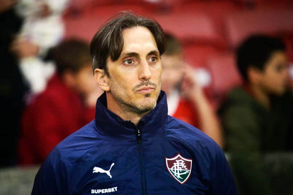 Luis Zubeldía é o técnico do Fluminense (Foto: Donaldo Hadlich/Código 19/Folhapress)