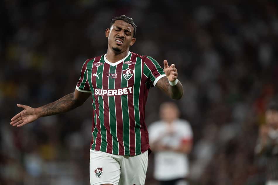 John Kennedy coltou a ser titular e marcou o primeiro gol do jogo. (Foto: Jorge Rodrigues/AGIF/Folhapress)