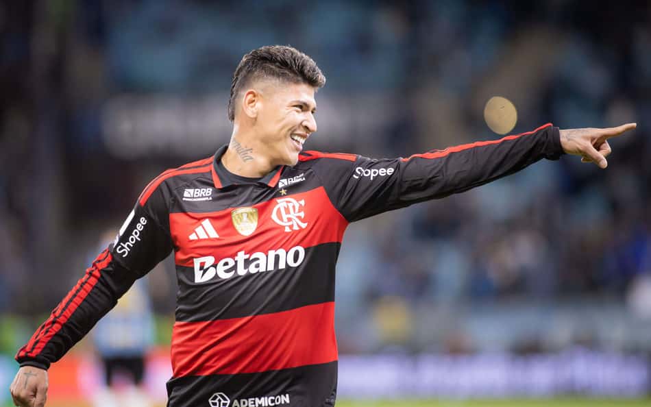 Veja gol em Grêmio 0 x 1 Flamengo: Carrascal marca o gol da vitória