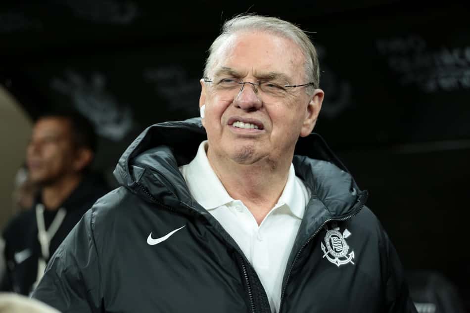 Osmar Stabile, presidente do Corinthians (Foto: Peter Leone/Ofotográfico/Folhapress) ORG XMIT: Repórter Fotográfico