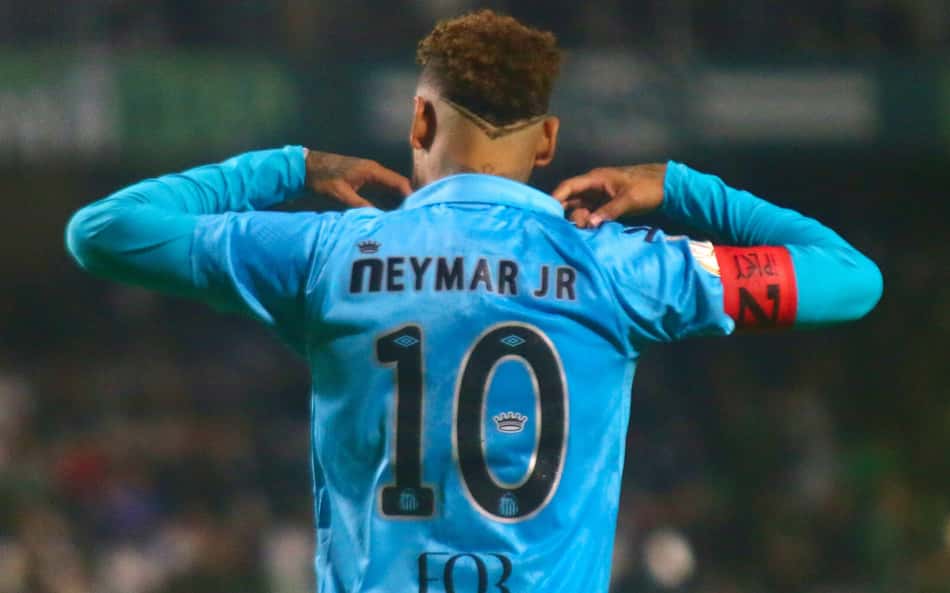 Neymar em Coritiba x Santos (Foto: Gabriel Machado/AGIF/Folhapress)