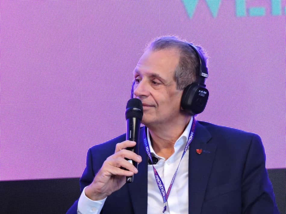 Bap, presidente do Flamengo, na São Paulo Innovation Week