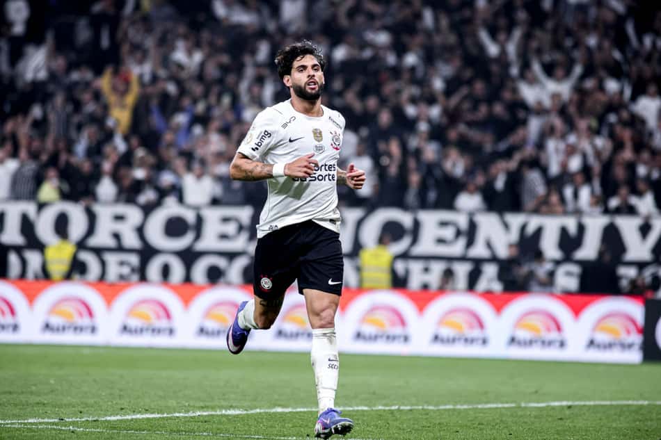 Yuri Alberto marcou o gol da vitória do Corinthians (Foto: Luccas Souza/MyPhoto Press/Folhapress)