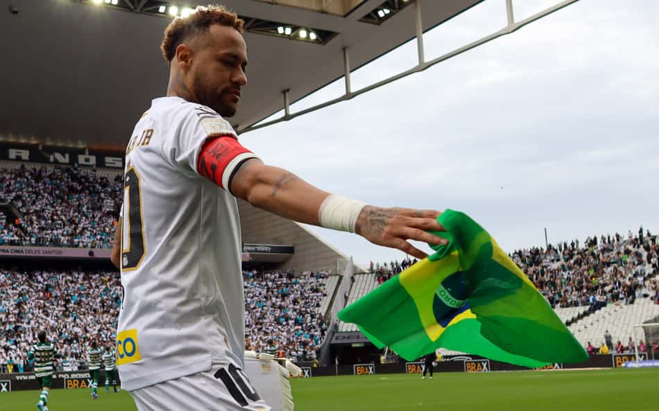 Amarelo a Neymar, provocação e confusão: veja detalhes de Santos x Coritiba