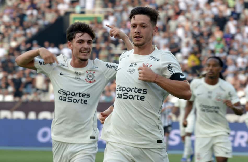 Garro marcou o gol do Corinthians no jogo (Foto: Peter Ilicciev/Agencia Enquadrar/Folhapress)