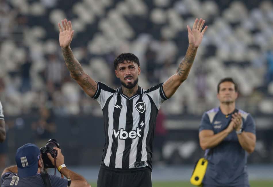 Barboza se despediu oficialmente da torcida Botafoguense neste domingo (17) (Foto: Peter Ilicciev/Agencia Enquadrar/Folhapress)