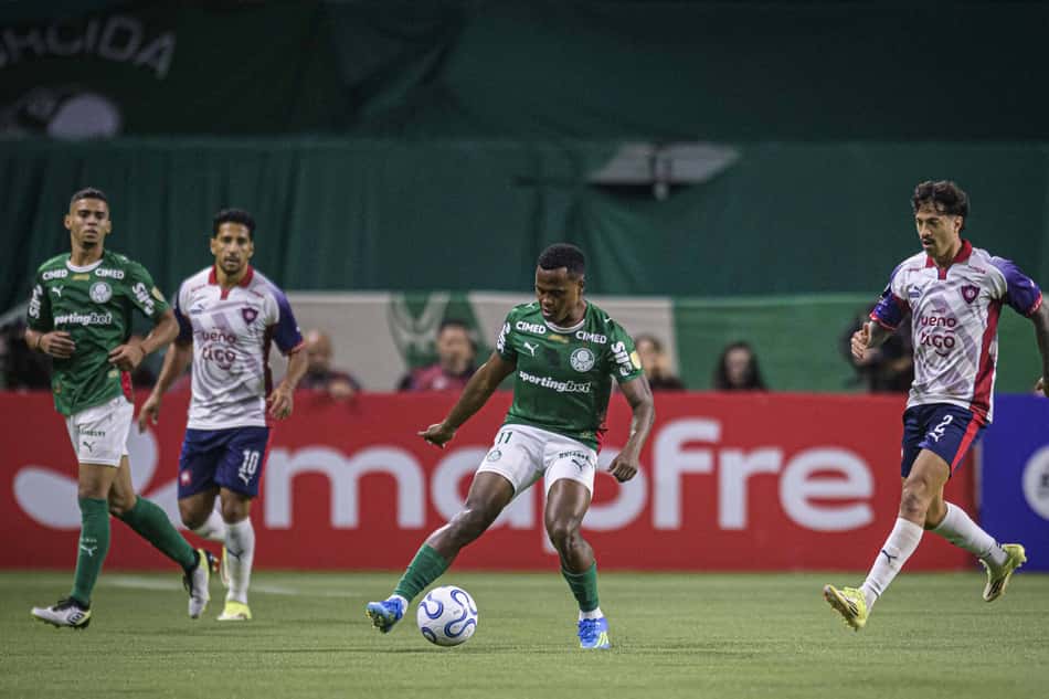 Palmeiras perdeu para o Cerro Porteño (Foto: Anderson Lira/Código 19/Folhapress)