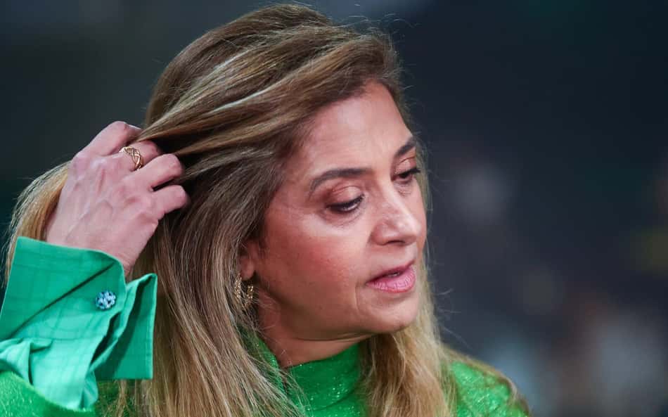 Presidente do Palmeiras, Leila defende Paulinho e alfineta Flamengo: 'As pessoas estão muito sensíveis'