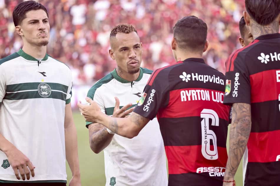 Flamengo e Coritiba no Maracanã (Foto:  Leco Viana/Thenews2/Folhapress)
