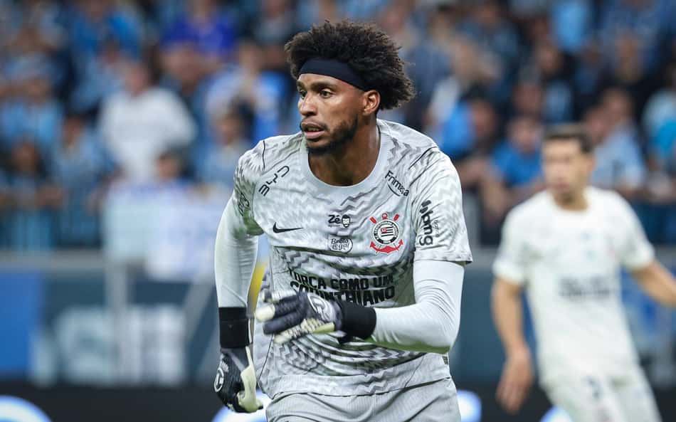 Hugo Souza, goleiro do Corinthians (Foto: Richard Ducker/DiaEsportivo/Folhapress)
