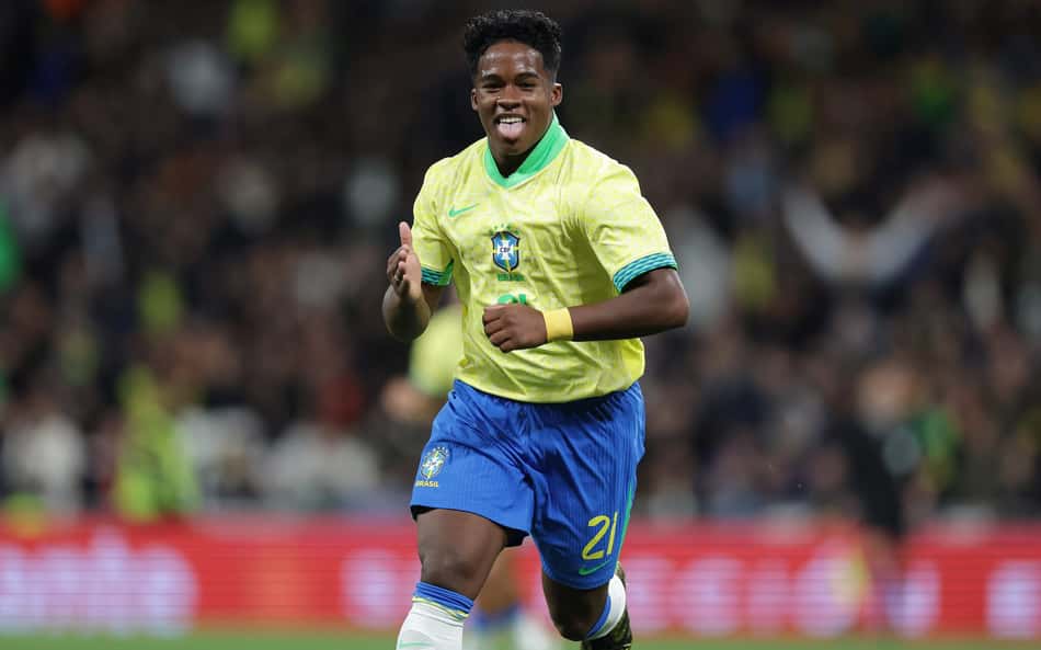 Endrick - Seleção Brasileira x Espanha