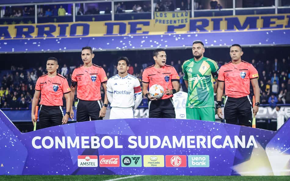 Confira arbitragem de Boca Juniors x Cruzeiro pela Libertadores