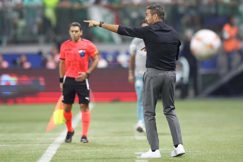 Artur Jorge e Abel Ferreira (Foto: Vitor Silva/Botafogo)