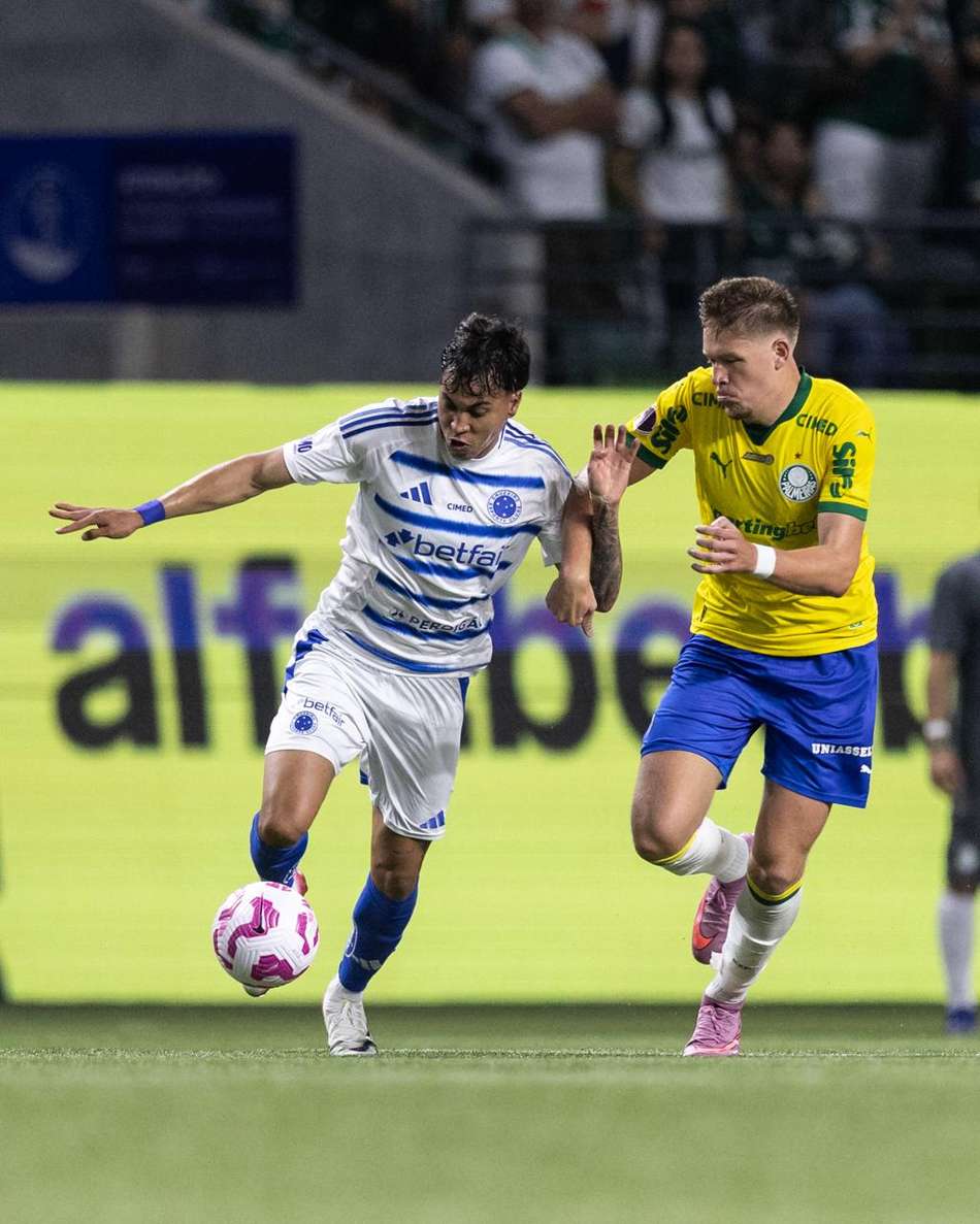 Palmeiras x Cruzeiro, no Allianz Parque, pelo Brasileirão (Foto: Caíque Coufal / Cruzeiro)