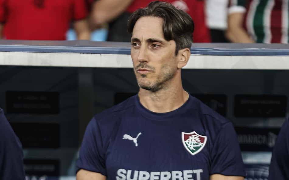 Luis Zubeldía é o técnico do Fluminense (Foto: Lucas Merçon/ Fluminense FC)